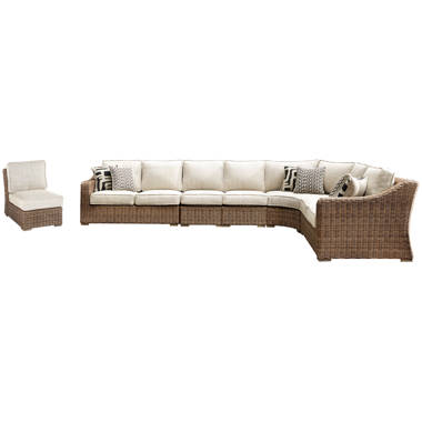 Ashley beachcroft 4 piece best sale outdoor sectional